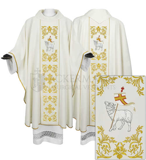 Gotische Kasel 58 liturgische Kleidung Vestment.de