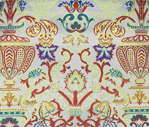 Liturgical tapestry fabric