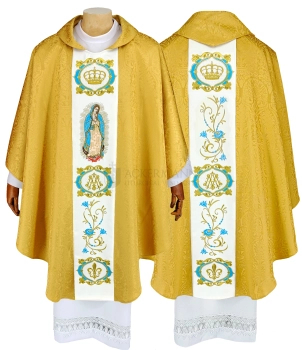 Gotische Kasel "Unsere Liebe Frau von Guadalupe"