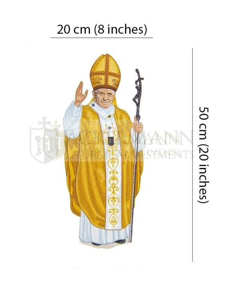 Gestickte Applikation