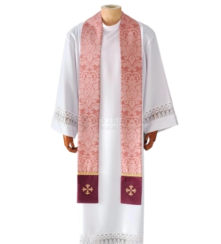 Set von Halbgotische Kasel und Dalmatik