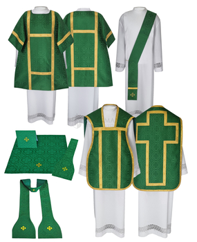 Set of Roman Chasuble with Dalmatic