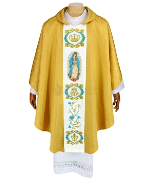 Gotische Kasel "Unsere Liebe Frau von Guadalupe"