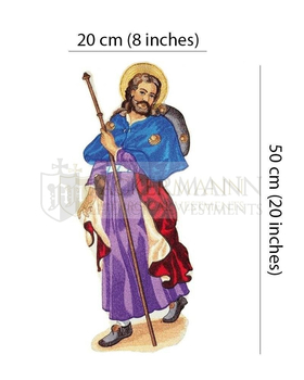 Gestickte Applikation