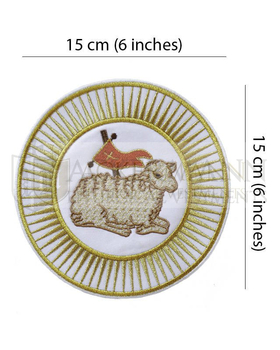 Gestickte Applikation