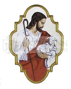 Gestickte Applikation