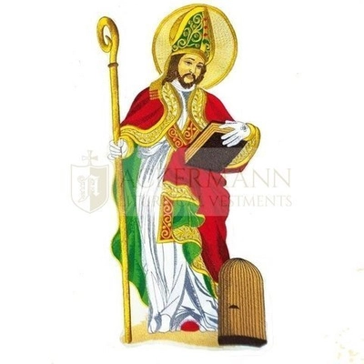 Gestickte Applikation