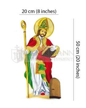 Gestickte Applikation