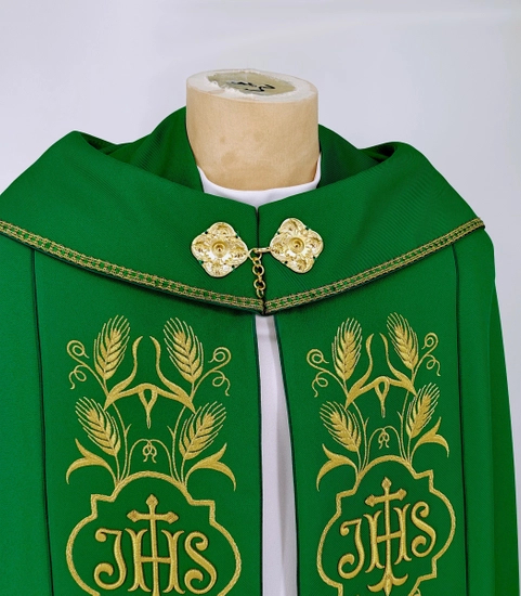 Gotische Rauchmantel mit Stola #392