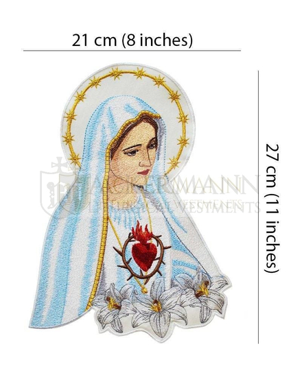 Gestickte Applikation