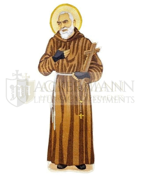 Gestickte Applikation