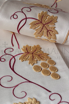 Gotische Rauchmantel mit Stola 001