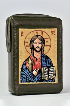 Cover für die Bibel mit Stickerei