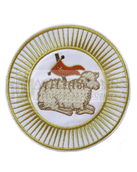 Gestickte Applikation