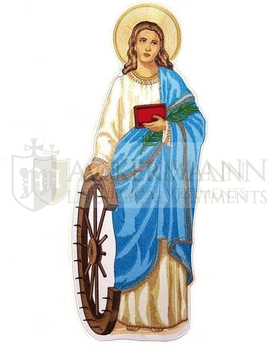 Gestickte Applikation