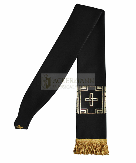 Gotische Rauchmantel mit Stola 017