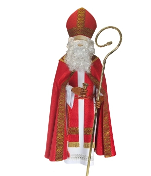 Nikolaus-gewand Kostüm Sankt Nikolaus (Kleidung des echten Hl. Nikolaus) SC8