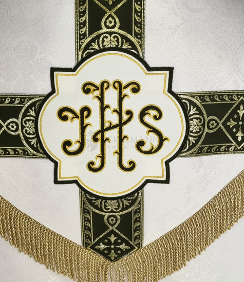 Gotische Rauchmantel mit Stola 215