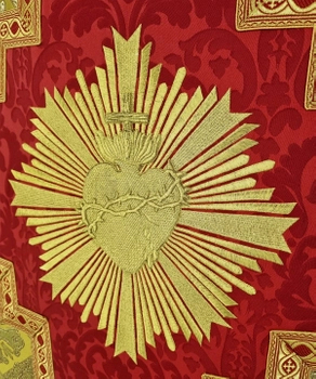 Römische Kasel Heiliges Herz