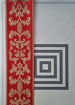 Jacquard-Dekorationsgürtel für liturgische Gewänder