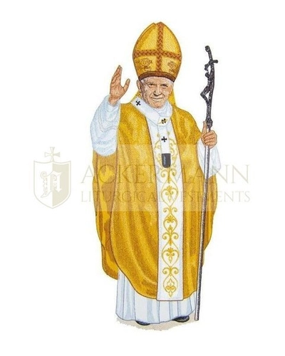 Gestickte Applikation