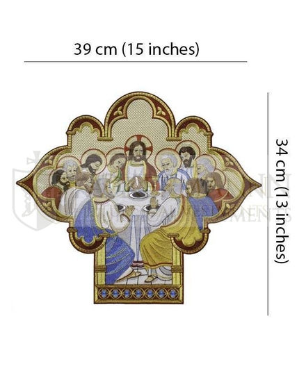 Gestickte Applikation