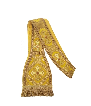 Römische Kasel mit gesticktem Heiligen Geist für Pfingsten #326