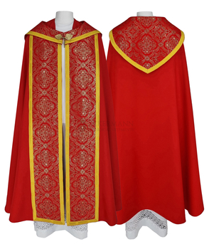 Gotische Rauchmantel mit Stola