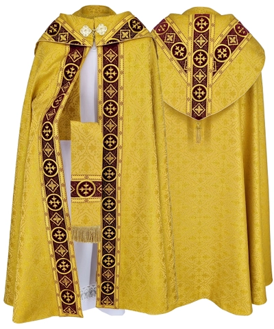 Gotische Rauchmantel mit Stola #29