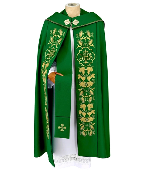 Gotische Rauchmantel mit Stola #392