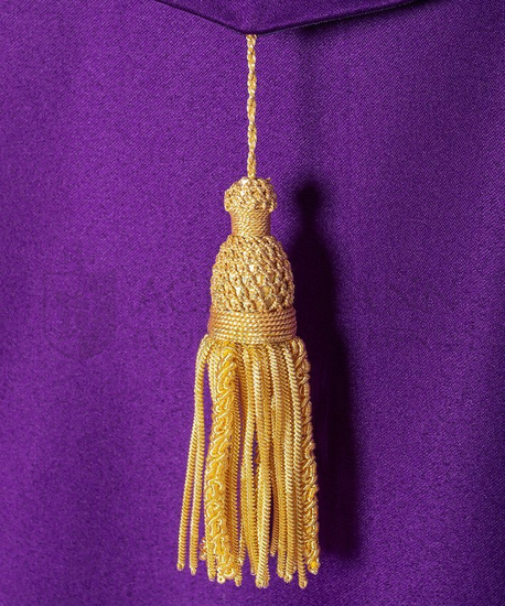 Gotische Rauchmantel mit Stola 024