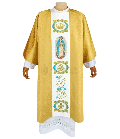 Gotische Dalmatik "Unsere Liebe Frau von Guadalupe"