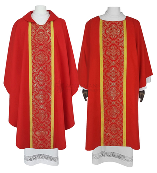 Set von Gotische Kasel und Gotische Dalmatik