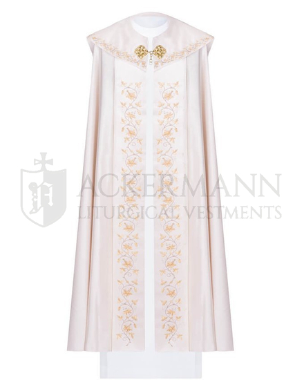 Gotische Rauchmantel mit Stola 033