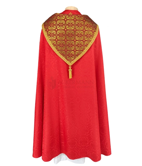 Gotische Rauchmantel mit Stola C8