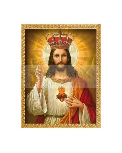 Bild auf dem Stoff "Christ the King"