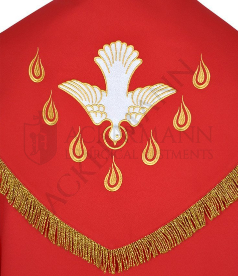 Gotische Rauchmantel mit Stola 013