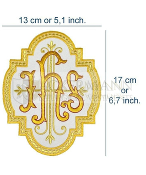 Gestickte Applikation IHS