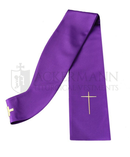 Gotische Rauchmantel mit Stola 024