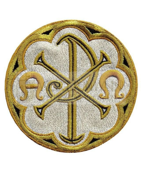 Gestickte Applikation PAX