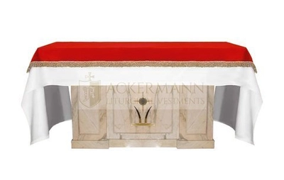 Abdeckung für den Altar aus Samt