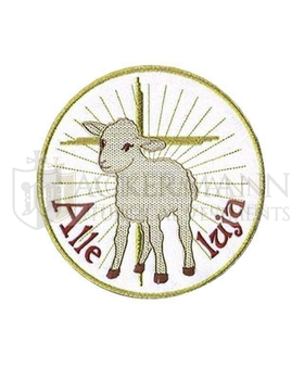 Gestickte Applikation