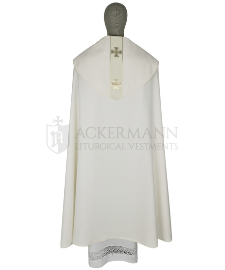 Gotische Rauchmantel mit Stola "Malteserkreuze" #104