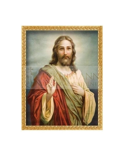Bild auf dem Stoff "Jesus Christ"