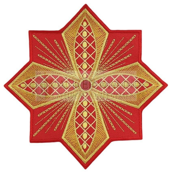 Gestickte Applikation