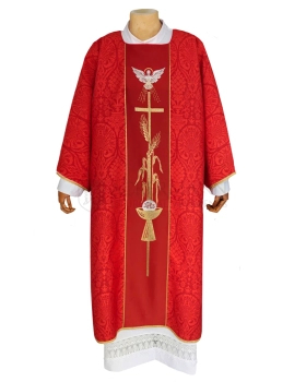 Gotische Dalmatik Heiliger Geist für Pfingstsonntag #007 