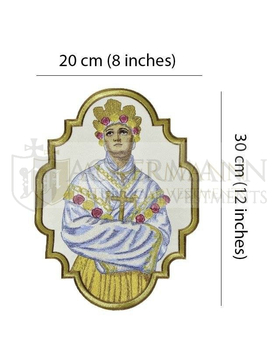 Gestickte Applikation