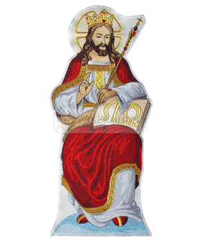 Gestickte Applikation