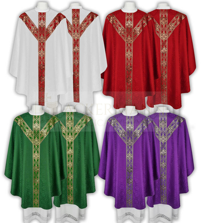 Satz Halbgotische Kasel