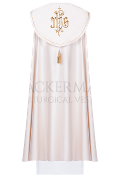 Gotische Rauchmantel mit Stola 023